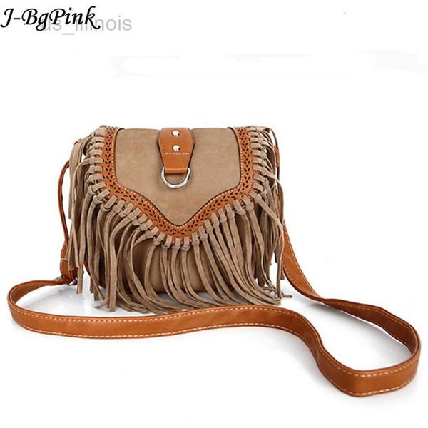 Sacos de noite Bohemian Bag Boho Gratis Geest Kwastje Cross Body Bolsa Retro Hippie Designer Vrouwen Gypsy Fringe Bohemian Schoudert323u