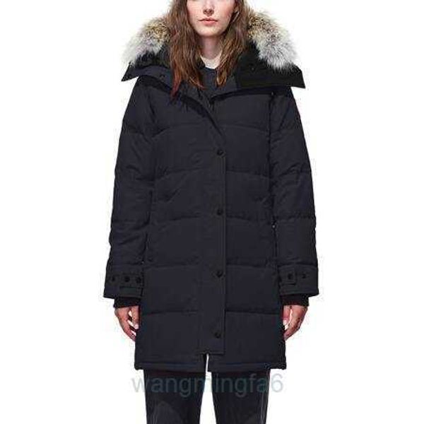 Zxdl женские пуховые парки, канадская женская длинная гусиная пуховая куртка Shelburn, оригинальная версия, утолщенная теплая куртка для улицы