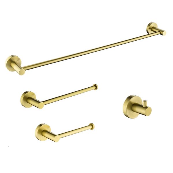 Set di accessori per il bagno Hardware per il bagno Portasciugamani Portarotolo di carta igienica Gancio per accappatoio Guide appendiabiti Kit di accessori per montaggio a parete per rack 231130