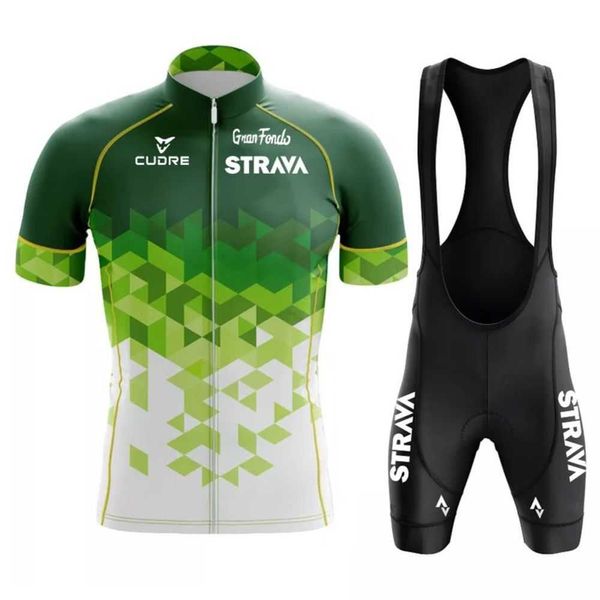 Conjuntos de camisa de ciclismo terno de ciclismo masculino e feminino Stravas Tour de France adulto bicicleta de estrada conjunto de manga curta mountain bike ciclismo competição terno de ciclismo