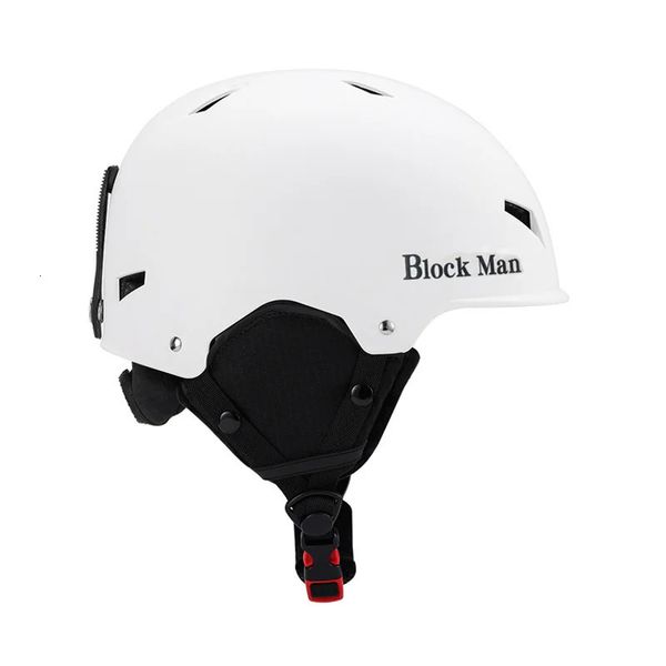 Capacetes de ciclismo Adulto Inverno Capacete de esqui quente com óculos de proteção para esportes ao ar livre Esqui Snowboard Equipamento de proteção para homens e mulheres 231130