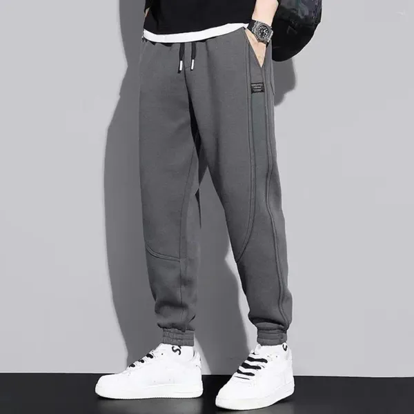 Pantaloni da uomo uomini autunno inverno jogger larghi hip hop stratw