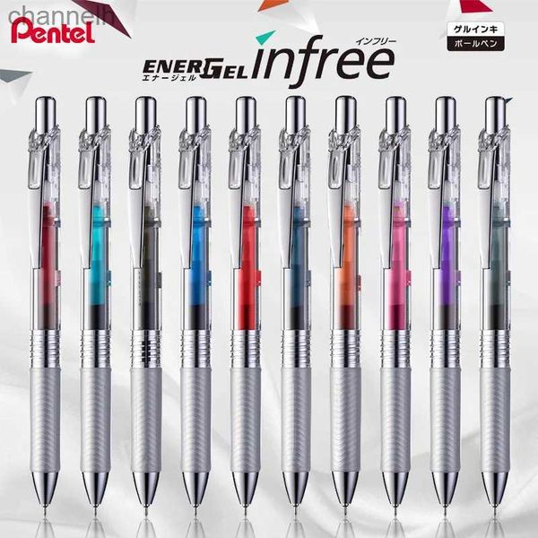 Jel Pens Japonya Pentel Bln75 sınırlı jel kalem 0.5mm pürüzsüz yazma su bazlı renkli mürekkep enerji Infree School ofis kırtasiye yq231201
