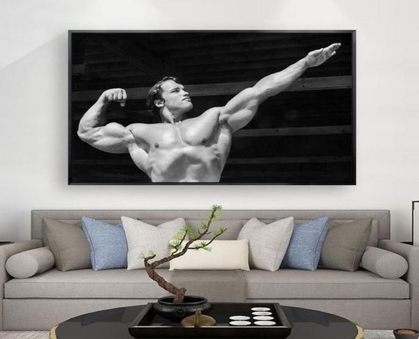 Arnold SchwarzeneggerBodybuilding Motivierendes Zitat Leinwand Poster Fitnessstudio Fitness Sport Bild3425843