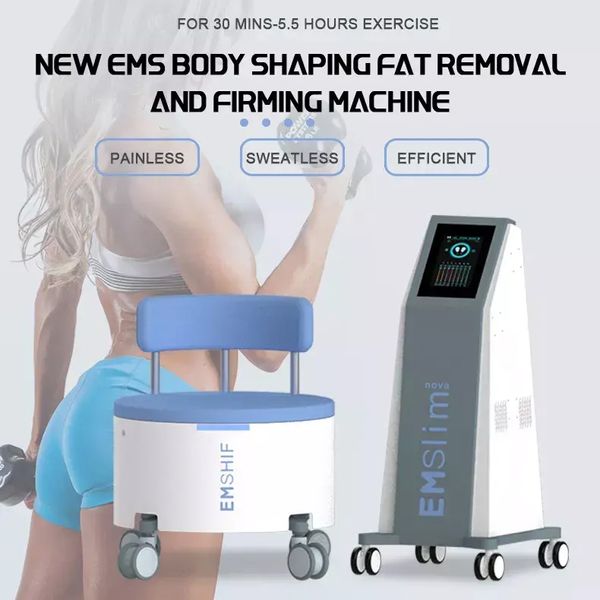 Vendita calda EMS Body Contouring Attrezzature per la decomposizione del grasso HI-EMT Happy Chair Trattamento per l'incontinenza urinaria PC Muscolo del pavimento pelvico Allenamento Kegel Ginnico