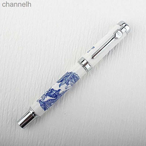 Canetas de gel Jinhao Alta Qualidade Luxo 0.7mm Cerâmica Rollerball Caneta Esferográfica Negócios Escrita Assinatura Canetas Esferográficas Escritório Escola Suprimentos YQ231201