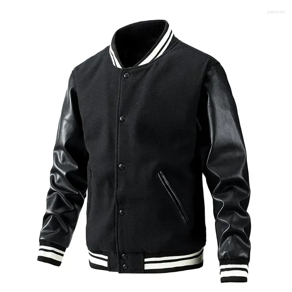 Männer Jacken Winter Dicke Amerikanische Brief Handtuch Gestickte Jacke Mantel Hip-hop Retro Baseball Uniform Paar Casual All-match Top