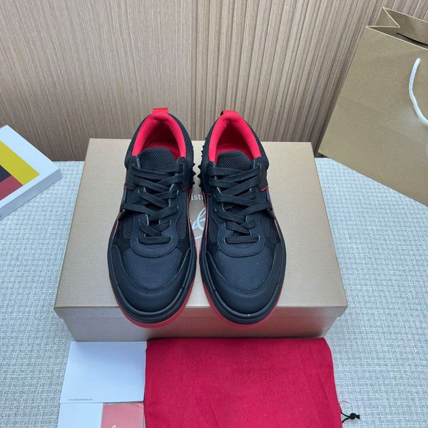 Scarpe eleganti Sneaker Donna uomo basket Rosso Fondo scarpe da ginnastica nuvola Basso nero bianco Astroloubi track boy in pelle Corsa all'aperto piatta Scarpe da tennis da corsa casual regalo