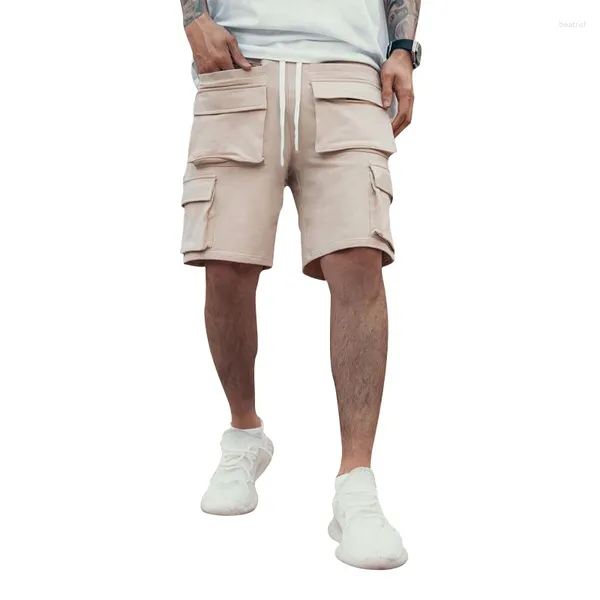 Shorts maschile uomini cargo hip hop streetwear tascabile da uomo pantaloni da basket palestra di basket