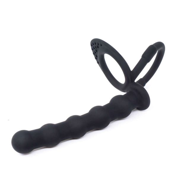 Giocattolo del sesso Massaggiatore Plug anale Anello del rubinetto Giocattolo del pene Butt per le donne Uomo Bead Prodotti per adulti Perline femminili Buttplug Anale Intimo