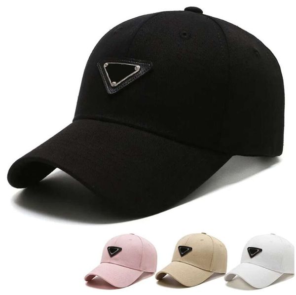 Ball Cap 2023 Beyzbol Kapağı PRD Şapka Tasarımcı Kapakları Hem erkekler hem de kadınlar için bahar ve sonbahar kapakları pamuk vizörü