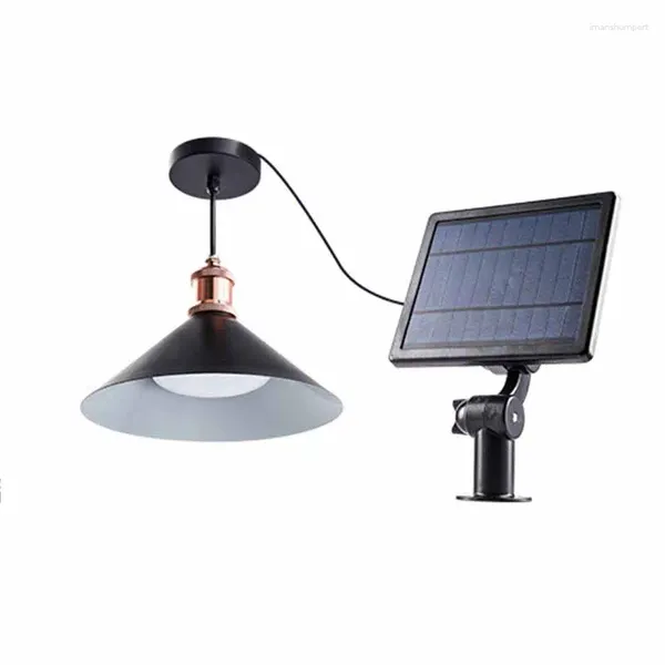 Pendelleuchten, moderne Außenbeleuchtung, LED-Solarleuchten für Garten, Hof, wasserdichte Lampe, Villa, Balkon, Kronleuchter, Heimdekoration, Glanz