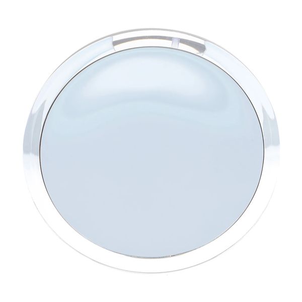 Kompaktspiegel, 5-fache Vergrößerung, Make-up-Spiegel, Badezimmer, Bart-Rasierspiegel, Schönheits-Antibeschlag-Saugnapfspiegel, kompakter Kosmetik-Make-up-Spiegel 231202