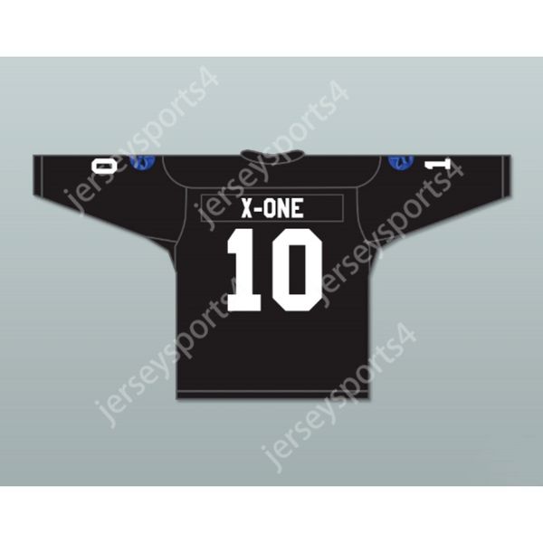 MAGLIA HOCKEY ONYX REACT X1 X-0NE 10 personalizzata NUOVA cucitura superiore S-M-L-XL-XXL-3XL-4XL-5XL-6XL