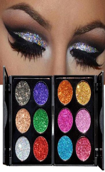 Yeni Varış Elmas Altın Renkli Glitter Göz Farı Paleti Parlak Göz Farı Paleti Makyajı