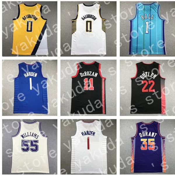 Новые баскетбольные майки Fast Break Jersey City Edition Ball Haliburton DeRozan Williamson Edwards Antetokounmpo Wembanyama Butler Harden Holmgren