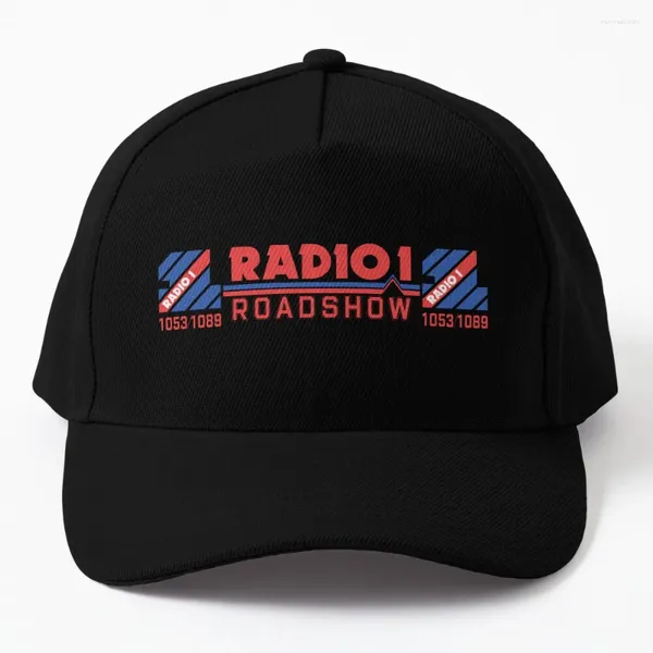 Cappellini da baseball Radio 1 Roadshow Logo Berretto da baseball Protezione solare Visiera termica Cappello da camionista Uomo di lusso per le donne 2024 Uomo