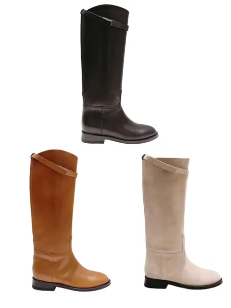 10A Luxus-Designer-Stiefeletten für Damen, Halbstiefel, schwarze flache Schnürschuhe aus Kalbsleder, verstellbare Reißverschlussöffnung, Motorradstiefel, Größe EUR 35–41 999