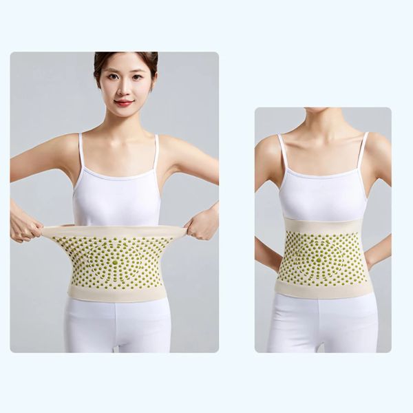 Elástico themal rim suporte de cintura abdominal binder lombar modal apoio cintura mais quente protetor de estômago fino cinto aparador de cintura