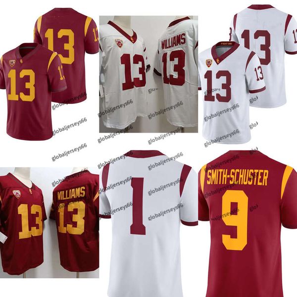 # 13 Maglia da calcio Caleb Williams USC Trojan Ed Goodyear Cotton Bowl Gioco Michael Pratt Tulane Green Wave Jerseys