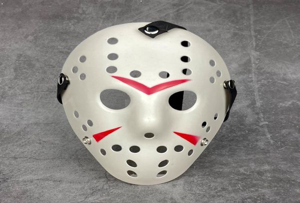 Retro Jason Máscara Horror Engraçado Máscaras Full Face Bronze Halloween Cosplay MasqueradeMasks Hockey Party Easter Festival Suppli3495849