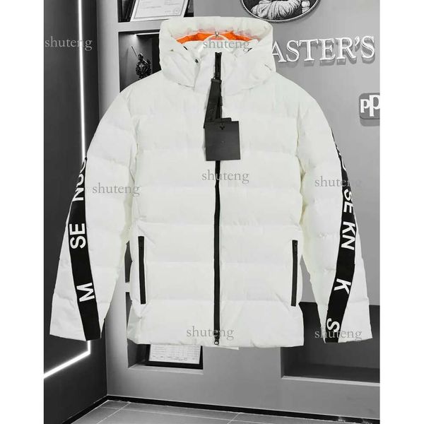 Herren Winterjacke Daunenmäntel Stickerei Daunenjacke Warmer Parka Mantel Herren Pufferjacken Briefdruck Outwear Druckjacken Schere Logo 881