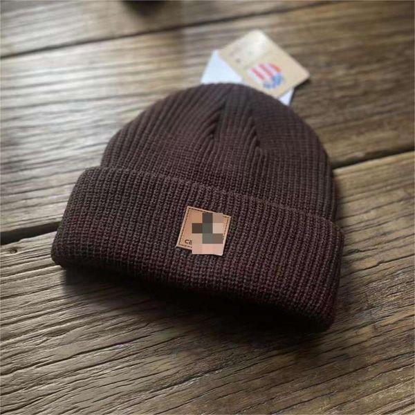 2023 Мужская классическая дизайнерская шапка Carhart Beanie, весна-осень-зима, горячий стиль, Южная Америка, мужская и женская мода, универсальная вязаная шапка, осенние уличные тюбетейки