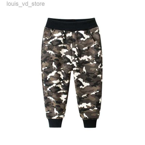 Hosen 2023 Jungen Camouflage Hose Frühling Herbst Kinder 100% Baumwolle Sport Baby Kinder Casual Jogginghose T231202