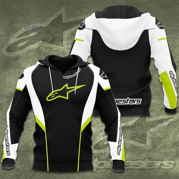 Moletons masculinos 2023/2024 Nova F1 Fórmula 1 Racing Team Moletons Motocicleta Impressão Feminina Y2k Casual Inverno Estilo Preguiçoso Pulôver Plus Size Wkt2