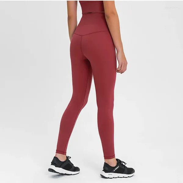 Pantaloni attivi Donna Vita posteriore SUPER HIGH RISE Yoga Sport Fitness Controllo della pancia a tutta lunghezza Stretch in 4 direzioni