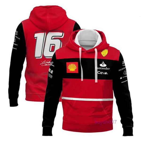 Hoodies masculinos 2023/2024 Nova F1 Fórmula 1 Racing Team Moletons Venda Fórmula 1 Am Extreme Sports Event Zipper Alta Qualidade Harajuku 4clt