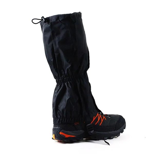 Polainas 1 par à prova d'água polainas de perna caminhadas trekking polainas respirável legging sapatos de esqui capa guarda de proteção de pernas para camping 231201