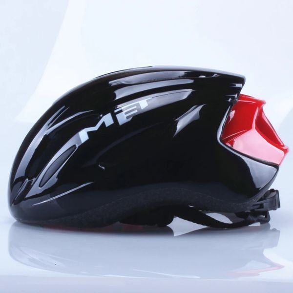 Велосипедные шлемы MET Бренд Шоссейный велосипедный шлем Стиль Спорт на открытом воздухе Мужчины Сверхлегкая аэродинамическая безопасная кепка Capacete Ciclismo Велосипед Горный велосипед 231201