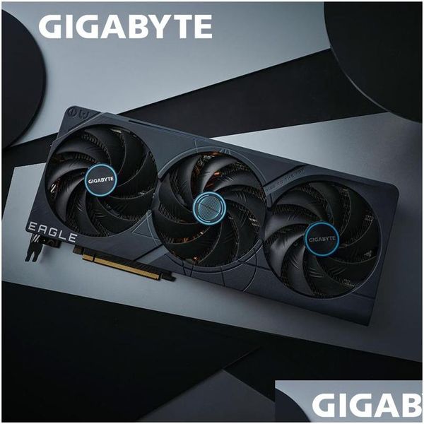 Monitores Gigabyte Rtx 4080 Graphics 16Gb Eagle Gddr6X Placa de vídeo Nvidia 40 Series 22400Mhz Pci Express 4.0 16X New Drop Delivery Compu Ot4Uy