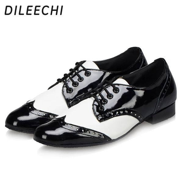 Scarpe da ballo DILEECHI marca Scarpe da uomo scarpe da ballo liscio per adulti scarpe da ballo latino suola morbida scarpe da ballo quadrate 231202