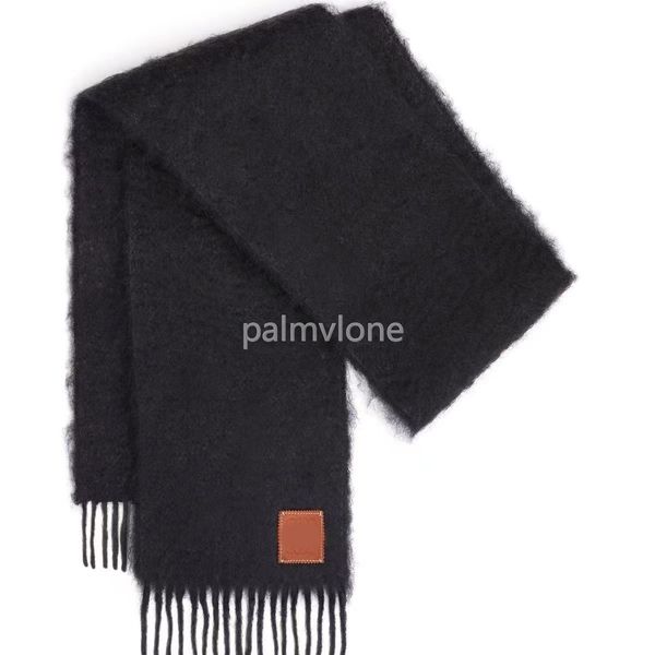 sciarpa sciarpa di marca sciarpa da donna sciarpa di moda scialle spesso in cashmere Scialle lungo invernale in lana e cashmere Foulard con frange sciarpa lowewe 40 * 220 cm