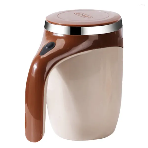 Weingläser Automatische magnetische Rührkaffeetasse Selbstbecher Edelstahl Tee Schokolade Geeignet für