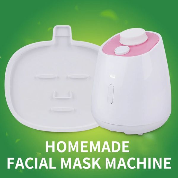 Dispositivos de cuidados faciais DIY Máquina de Máscara Caseira Versão de Voz Automática Máscara de Frutas Instrumento Máscara Fazendo Máquina Beleza 231201