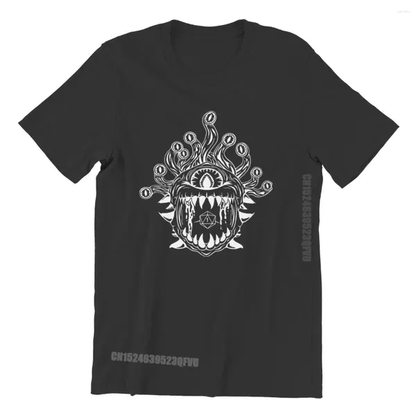 Erkek Tişörtleri Dnd Oyunu Erkekler Tshirts Dikkat Eden Orijinal Sokak Giyim Giyim Hipster Gözü Dikkat Edin