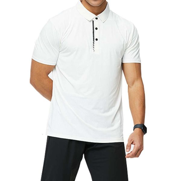 Lu Outdoor Herren-Sport-Poloshirt, schnelltrocknend, schweißableitend, kurzes Oberteil, Herren, Wrokout-Ärmel, R511, 4XL, lässiges Oberteil Gvfr