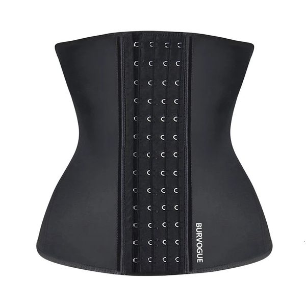 Cintura barriga shaper burvogue látex cintura trainer espartilho para mulheres emagrecimento corpo shaper fitness cintura cinchers barriga shapewear underbust ligantes 231120 231202