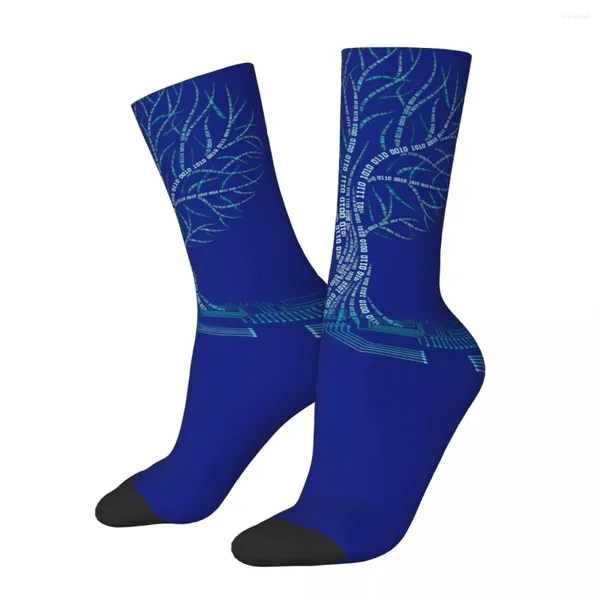 Erkek Çoraplar Erkekler İçin Komik Çılgın Çorap Serin ikili ağaç morina hip hop harajuku mutlu kalite desen baskılı erkekler mürettebat yenilik hediyesi
