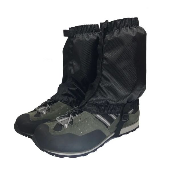 Ghette 1 paio Coprigambe impermeabili Legging Ghetta Arrampicata Campeggio Trekking Scarponi da sci Scarpe da viaggio Ghette da neve Protezione gambe 231201