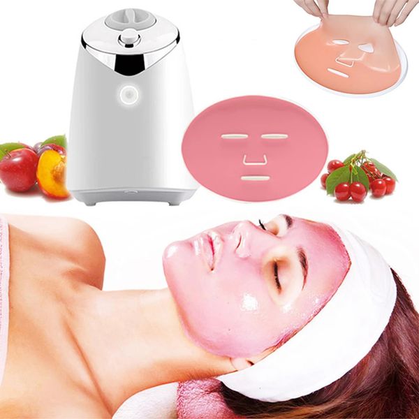 Dispositivi per la cura del viso Macchina automatica per la creazione di maschere Bellezza Fai da te Maschera di frutta e verdura Compresse di collagene per sbiancamento Ringiovanimento Cura della pelle 231201