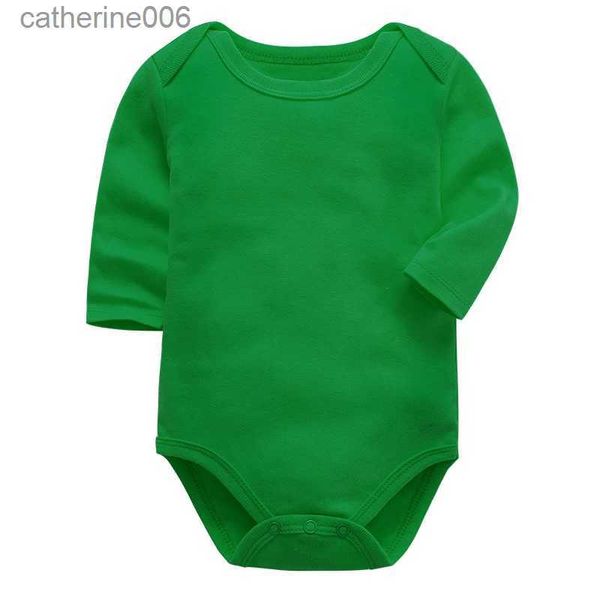 Set di abbigliamento per corpi neonati abiti per bambini in cotone corpo maniche lunghe biancheria bianche da bambino abbigliamento abbigliamento setsl231202