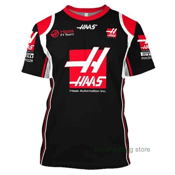 Camisetas masculinas 2023/2024 nova equipe de corrida de Fórmula 1 F1 com impressão 3D Y2k camisas femininas com decote redondo R97p
