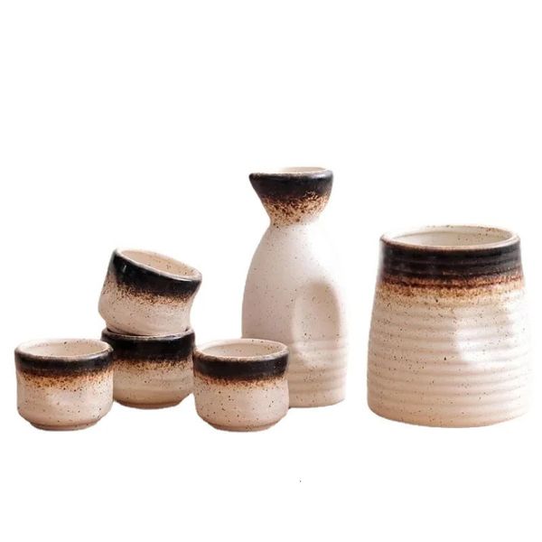 Ferramentas de barra conjunto de utensílios de mesa saquê casa licor copos de vinho vidro cerveja cozinha conjuntos cerveja fazendo barware drinkware 231201