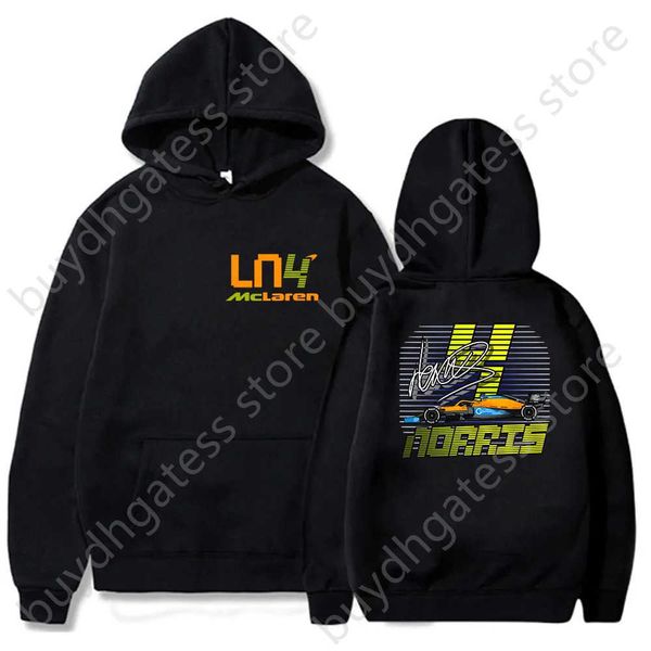 7322 Felpe con cappuccio da uomo 2023/2024 Nuove felpe F1 Formula One Racing Team Meme Lord Lando Norris 4 Abbigliamento per bambini Y2k Giochi divertenti Abbigliamento per ragazze Harajuku Neonati maschi a maniche lunghe