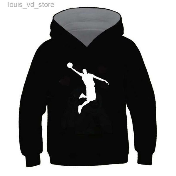 Hoodies Sweatshirts Basketball Sport Pullover Pullover Kleinkind Baby Jungen Mädchen Kleidung Sport Jacke Sweatshirt Kind Marke Top Hoodies Warmen Mantel T231202