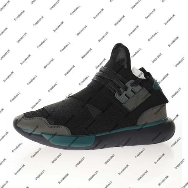 Yohji Qasa High Charcoal Nero Scarpe da corsa per uomo Yamamoto Scarpe sportive Sneakers da donna Scarpe da ginnastica da uomo Donna Atletica BB4735